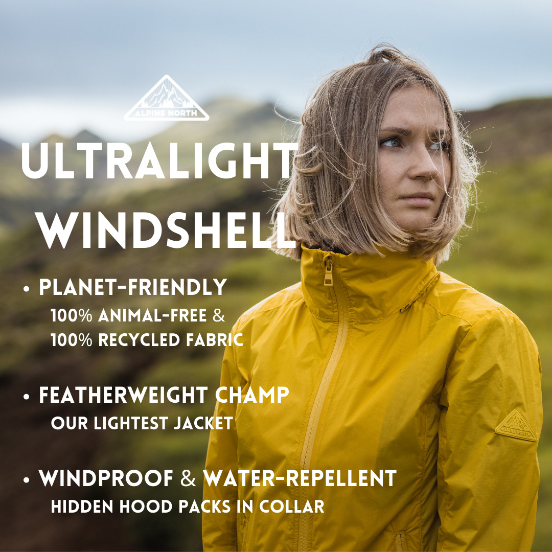 PELLY | VESTE COUPE-VENT ULTRA-LÉGÈRE (RECYCLÉE) POUR FEMME, JAUNE