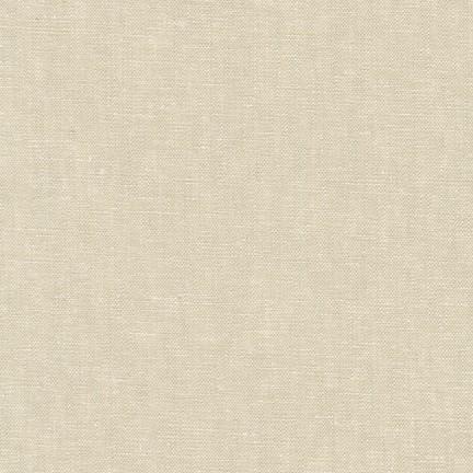 Mélange lin/coton filé teint Essex - Limestone, 1/4 yard