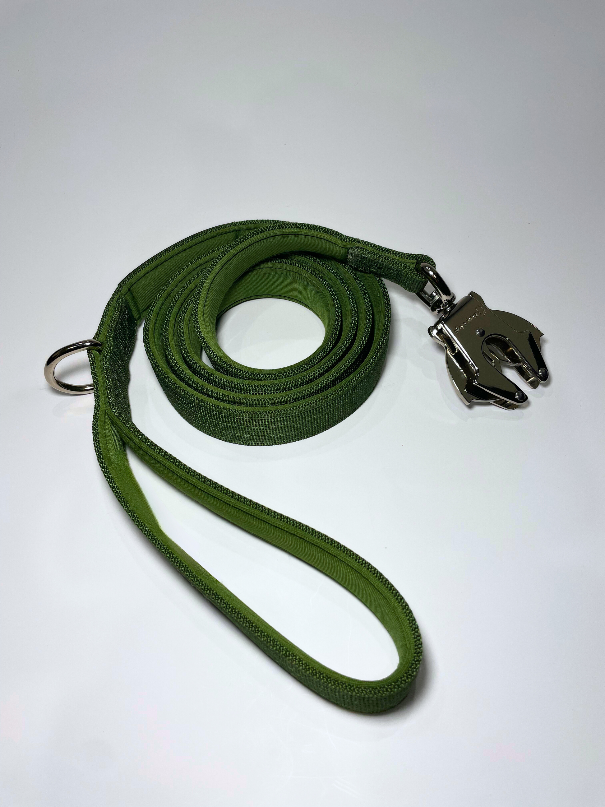 Laisse tactique pour chien - Vert cactus