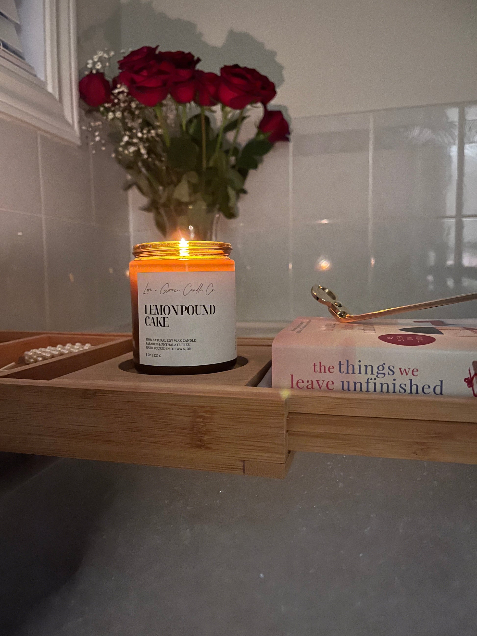 Gâteau au citron - Bougie en cire de soja