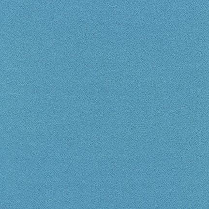 Mammoth Organic Solid Flannel - Blue, 1/4 yard