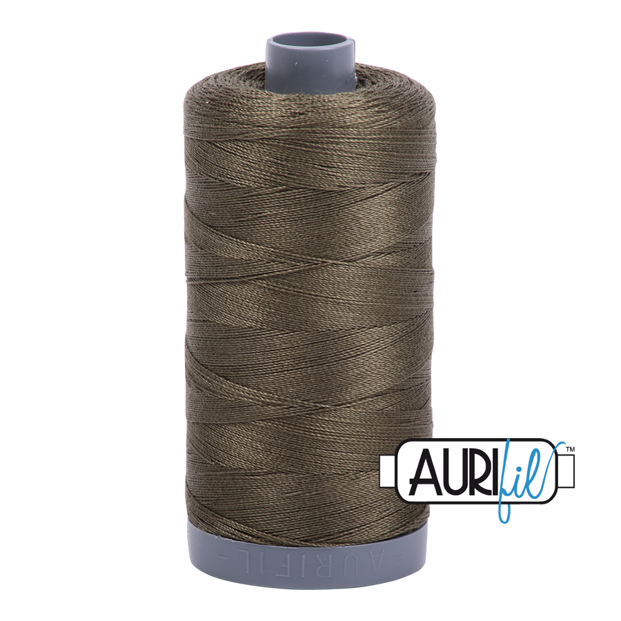 Fil Aurifil – Vert armée 2905 – 28wt