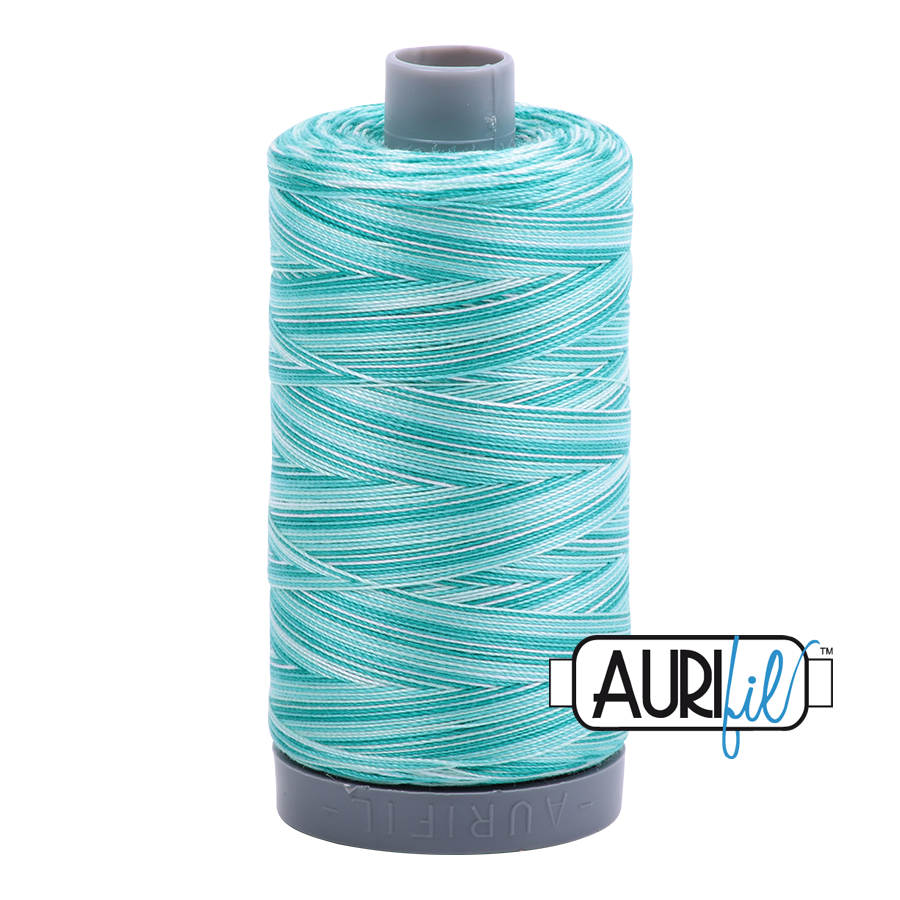 Aurifil Thread - Turquoise Foam 4654 - 28wt