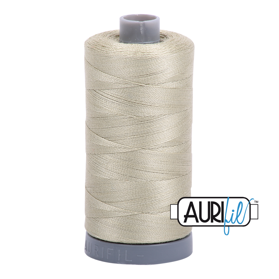 Aurifil Thread - Light Military Green 5020 - 28wt