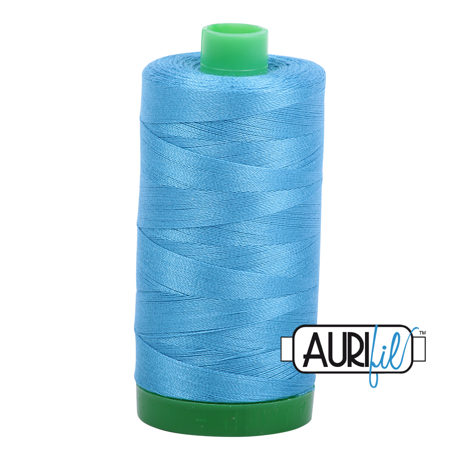 Fil Aurifil - Bleu sarcelle vif 1320 - 40wt