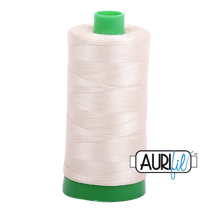 Fil Aurifil – Beige clair 2310 – 40 %