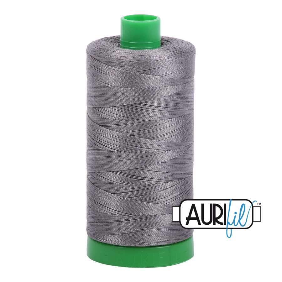 Aurifil Thread - Grey Smoke 5004 - 40wt