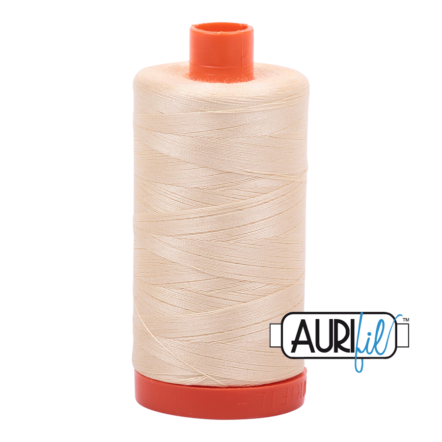 Fil Aurifil - Beurre 2123 - 50wt