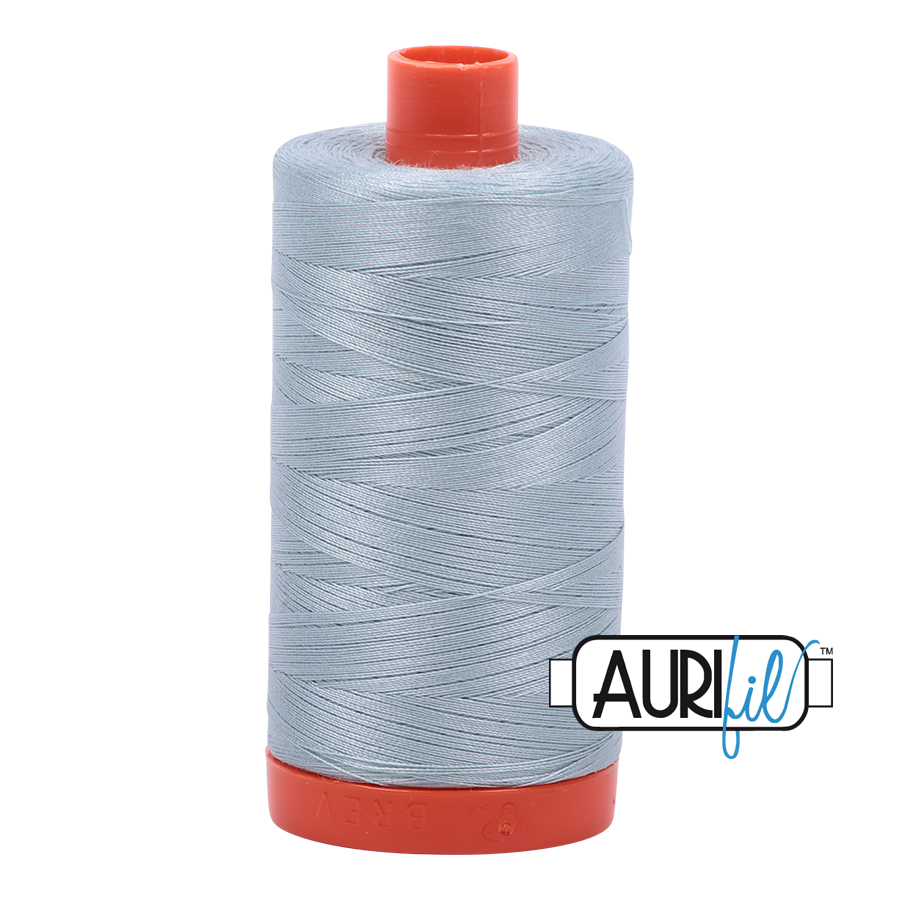 Aurifil Thread - Bright Grey Blue 2847 - 50 wt