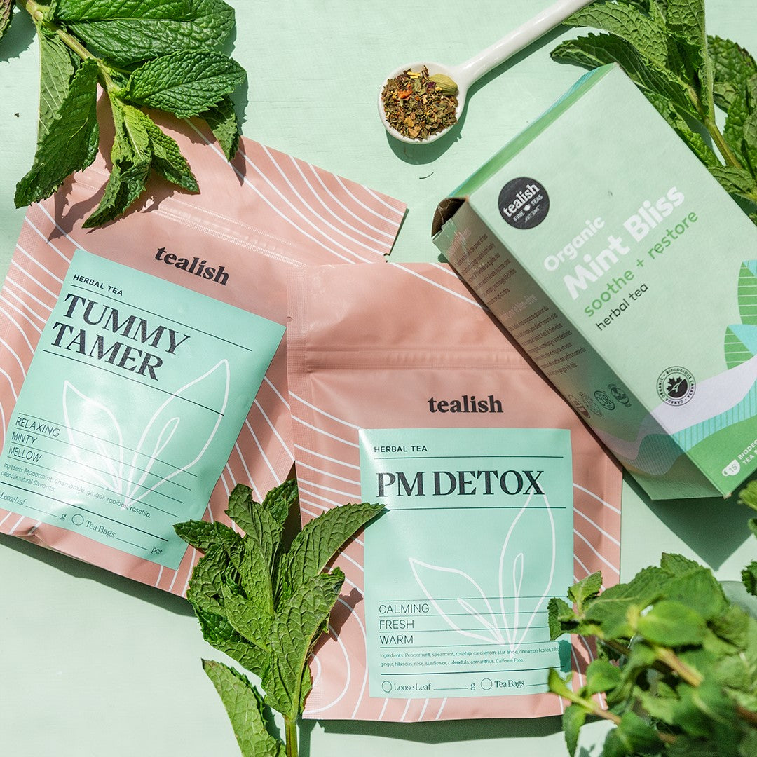 Organic Mint Bliss Sachets