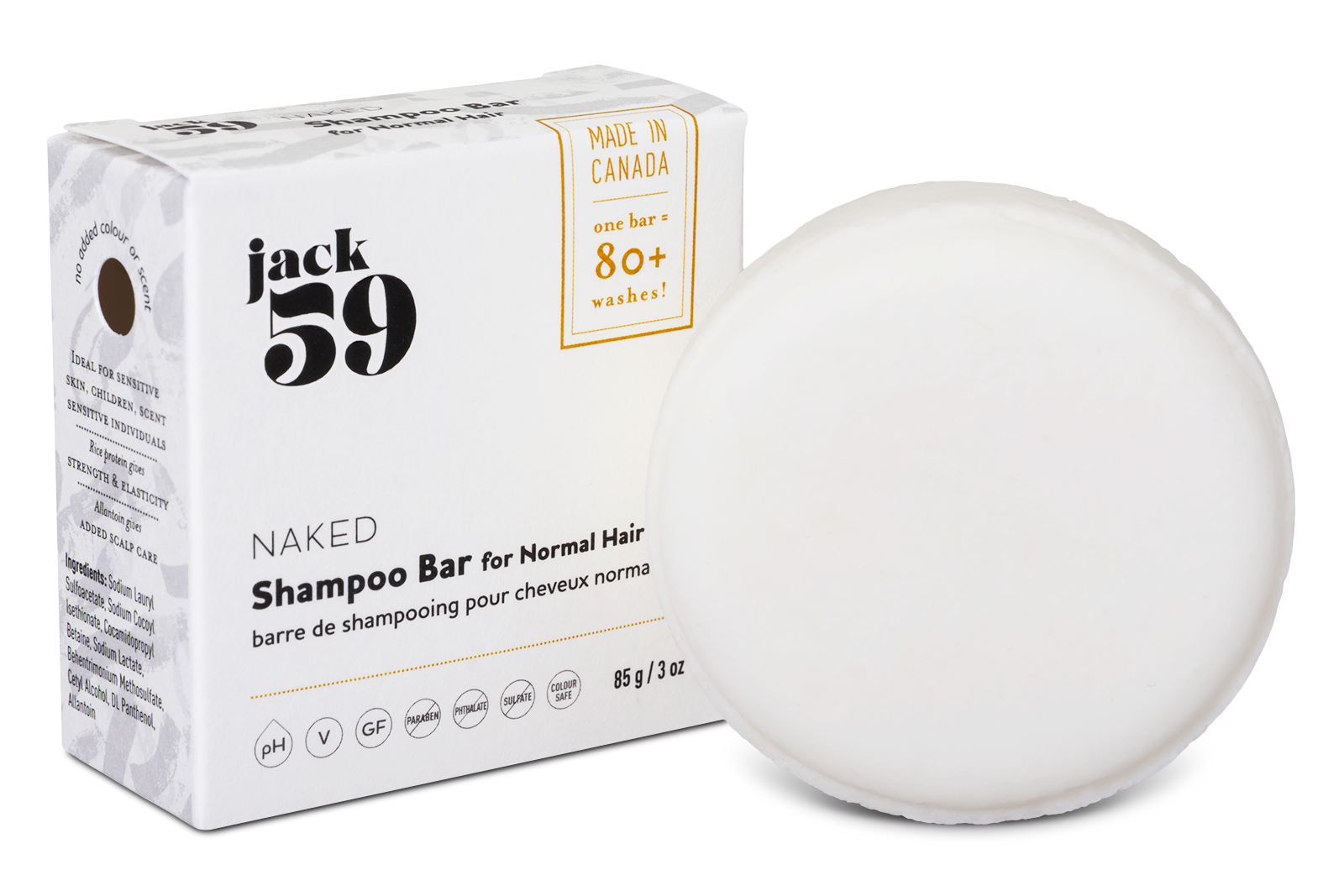 Naked Shampoo Bar