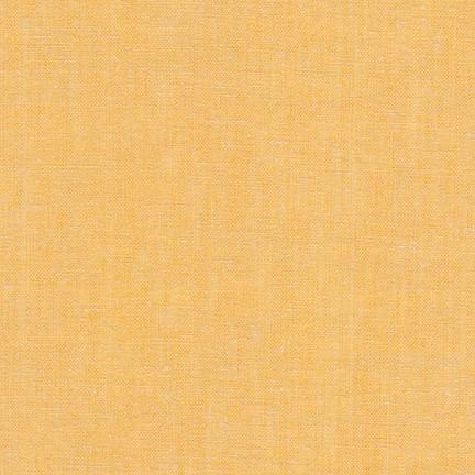 Mélange lin/coton teint en fil Essex - Ocre, 1/4 yard