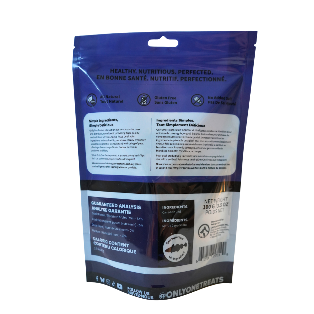 Chips de peau de morue 100g