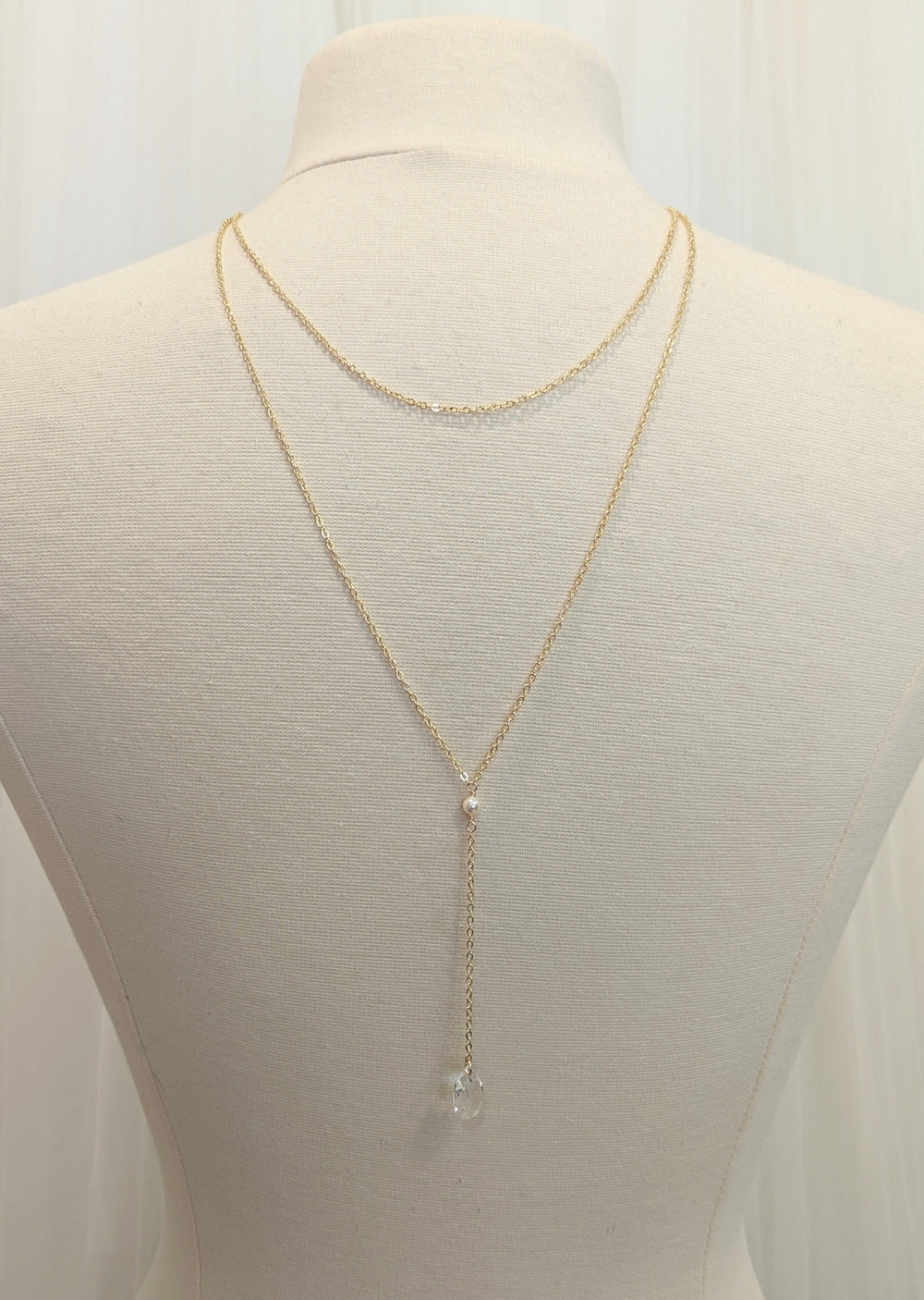 Collier à dos drapé ISABELLA