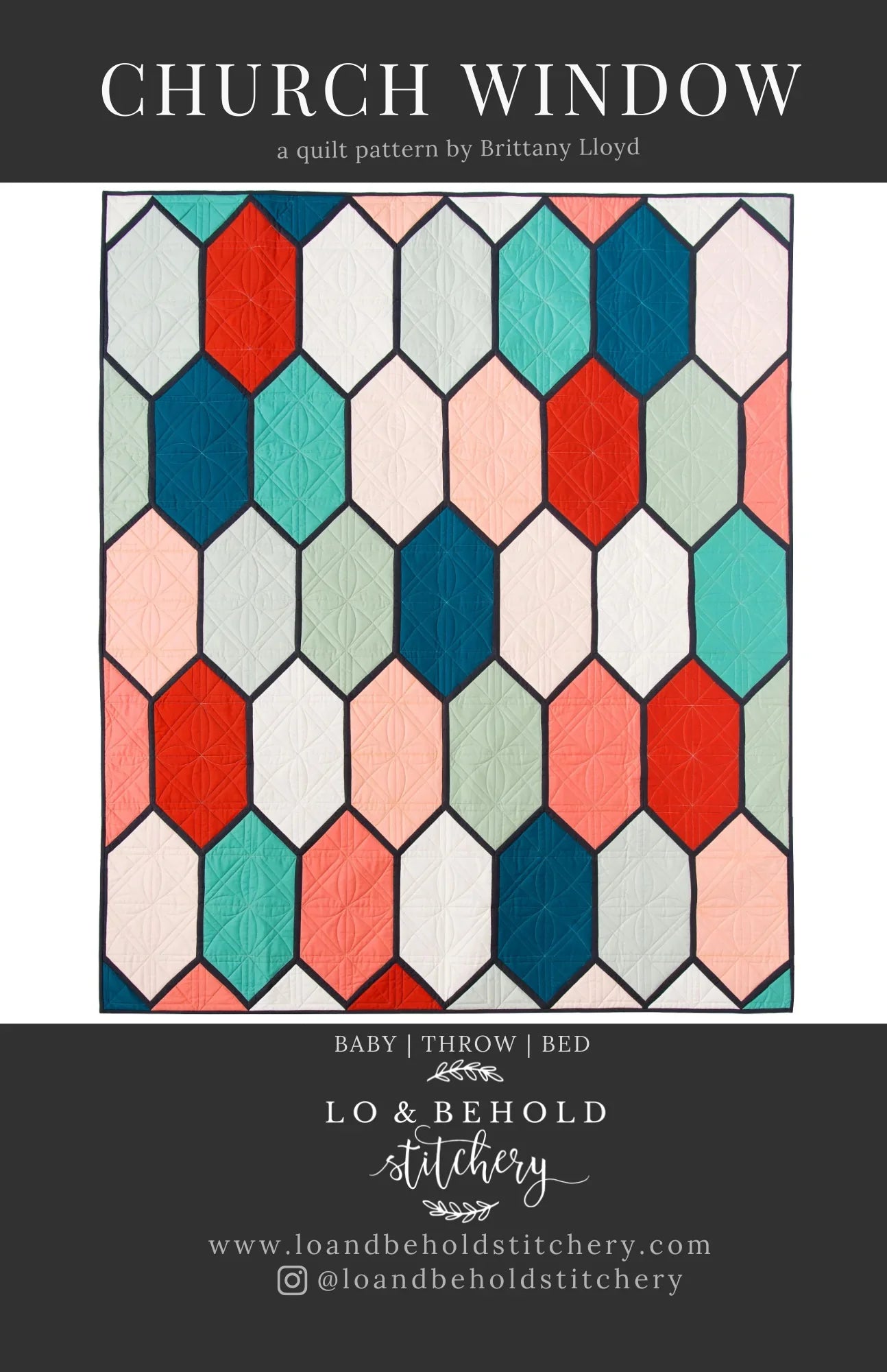 Church Window Quilt PATTERN