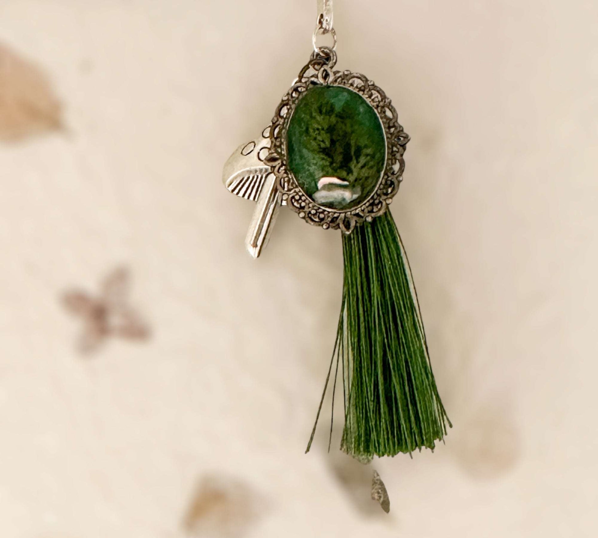 Marque-pages - Fougères naturelles inspirées de la forêt enchantée