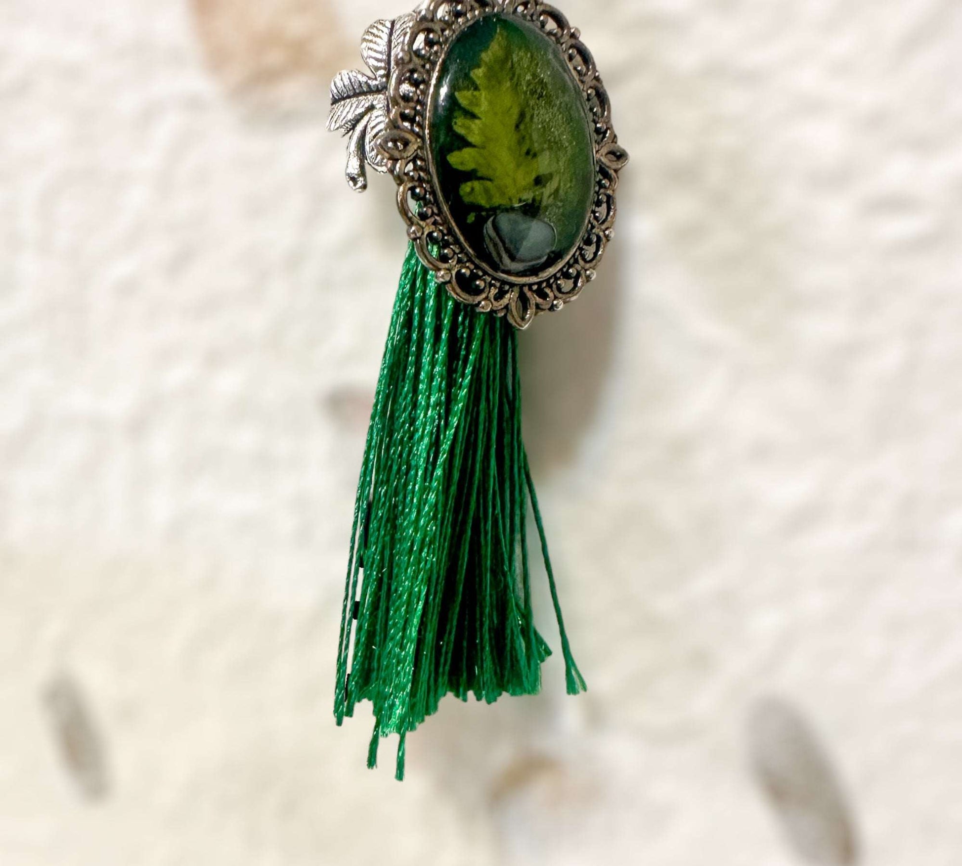 Marque-pages - Fougères naturelles inspirées de la forêt enchantée