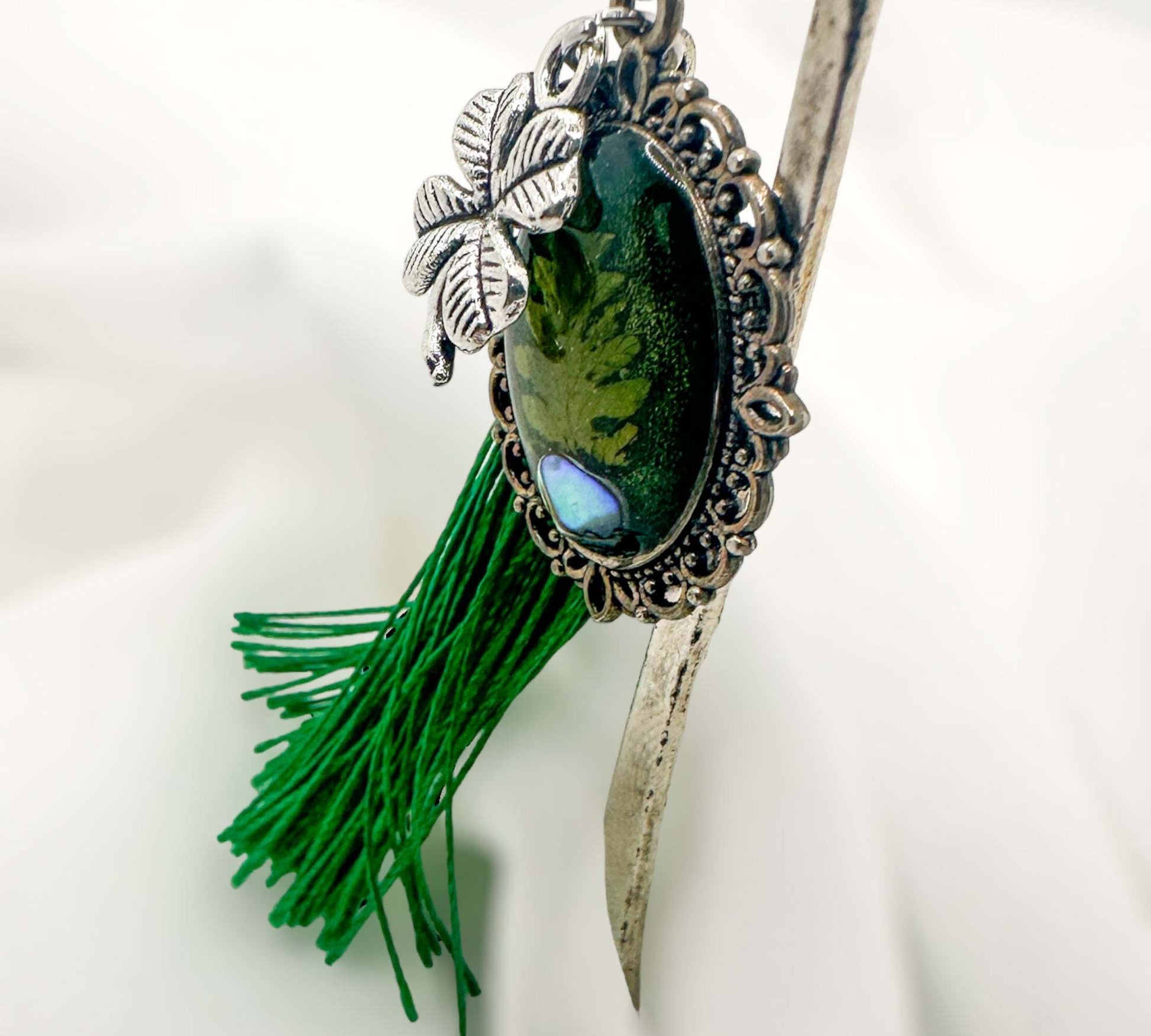 Marque-pages - Fougères naturelles inspirées de la forêt enchantée