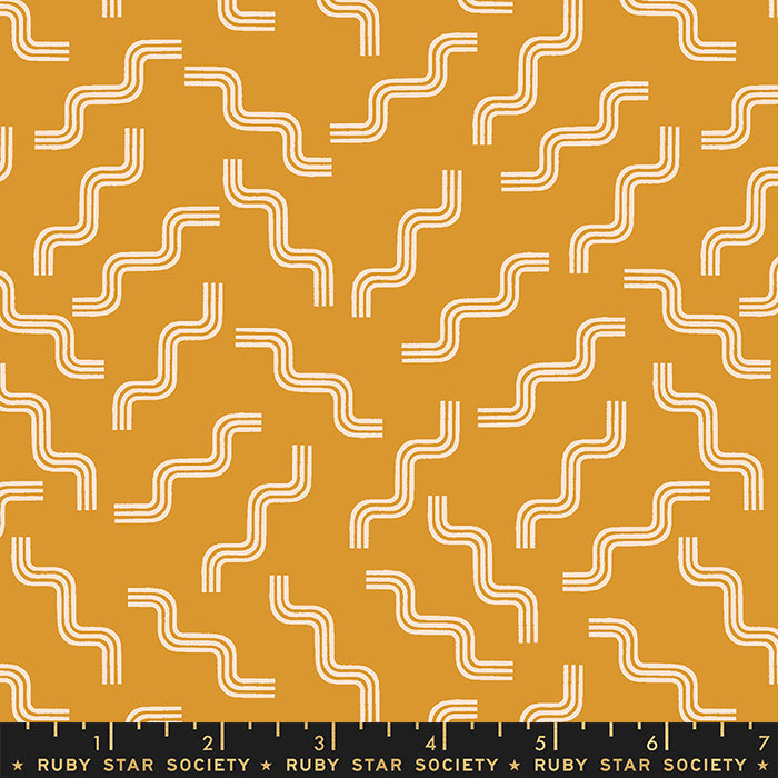 Linear; Bacon or Pasta - Cactus, 1/4 yard