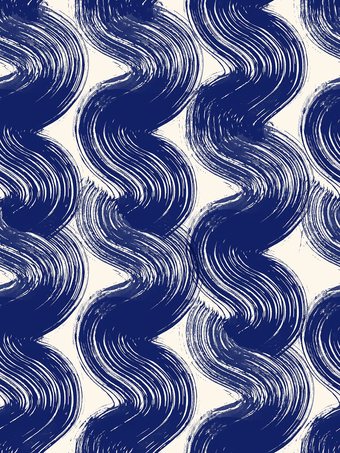 Sketchbook; Paint - Navy, 1/4 yard