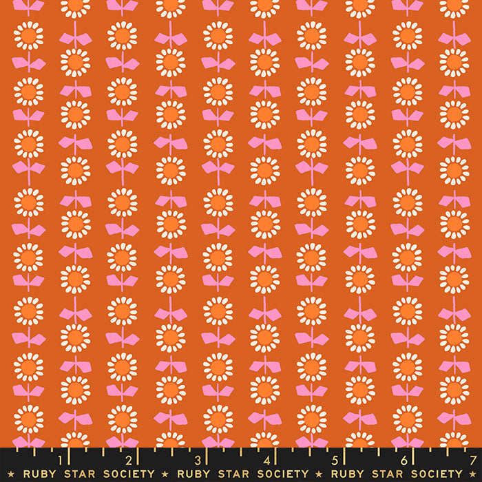 RSS Meadow Star - Bloom Pecan, 1/4 yard