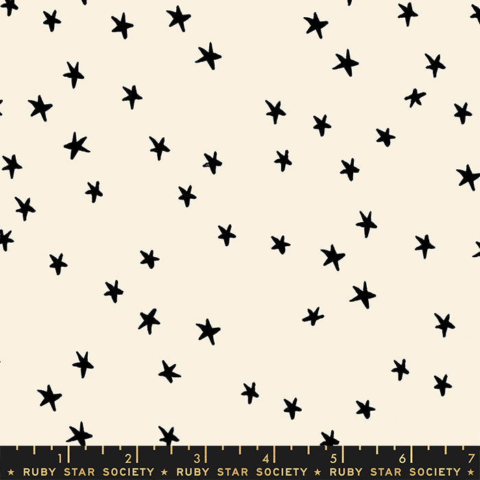 Starry - Natural, 1/4 yard