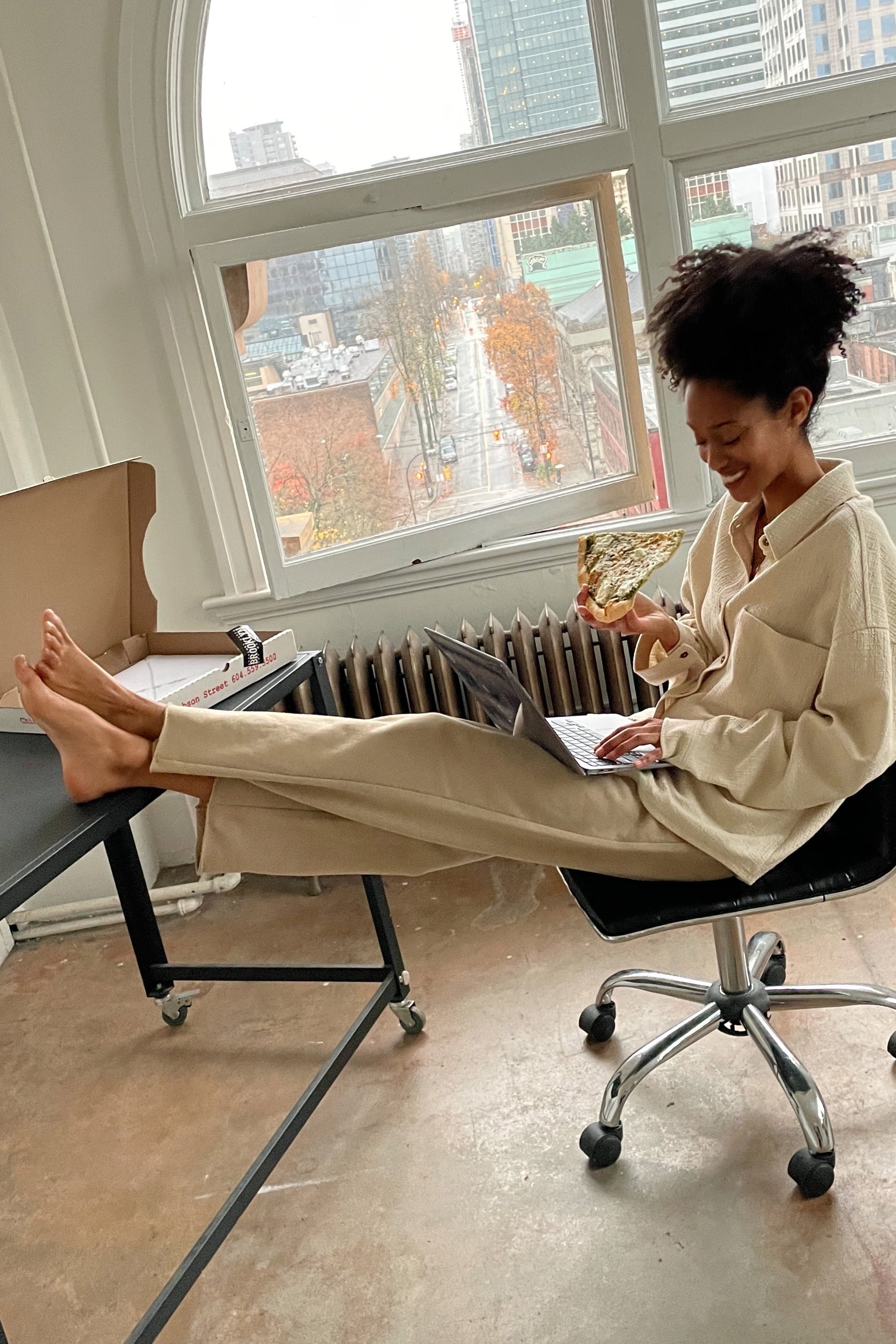 PANTALON DE SURVÊTEMENT À JAMBE DROITE