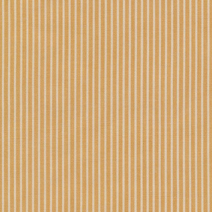 Sevenberry Crawford Stripes - Mustard, 1/4 yard