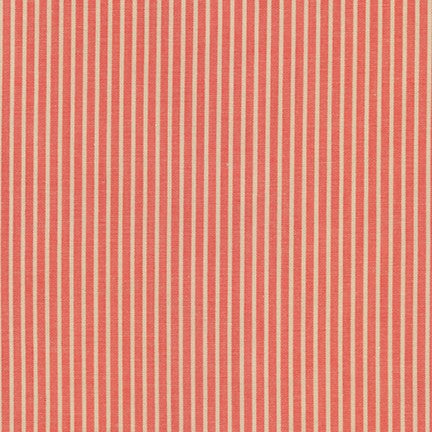 Sevenberry Crawford Stripes - Terracotta, 1/4 yard