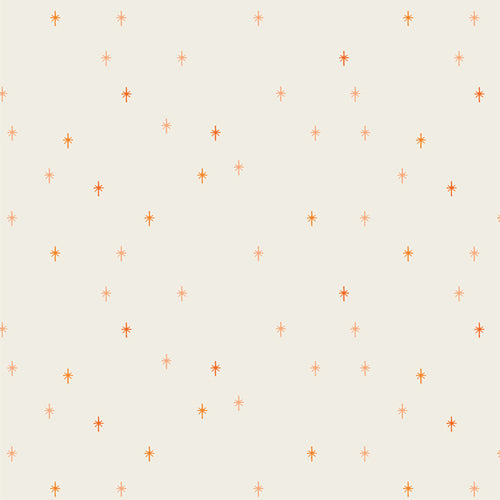 Éléments scintillants AGF ; mandarine, 1/4 yard