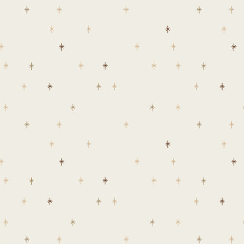 Éléments scintillants AGF ; sépia, 1/4 yard