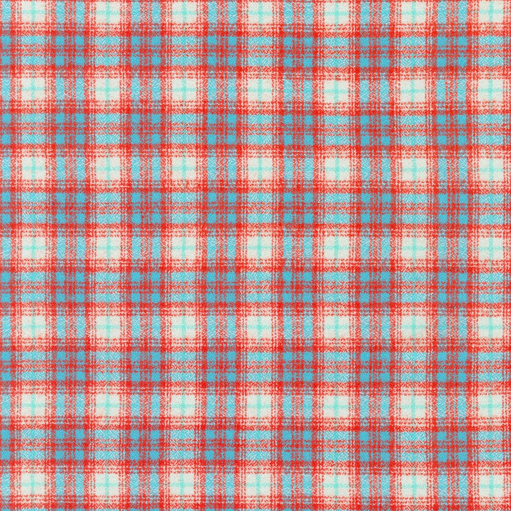 Mammoth Junior Flannel - Americana, 1/4 yard