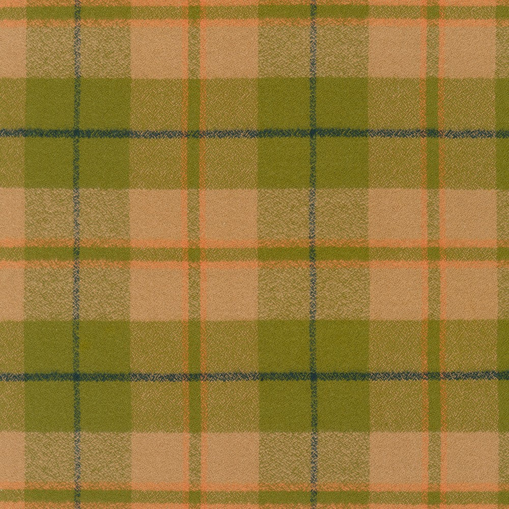 Mammoth Organic Flannel - Olive, 1/4 yard