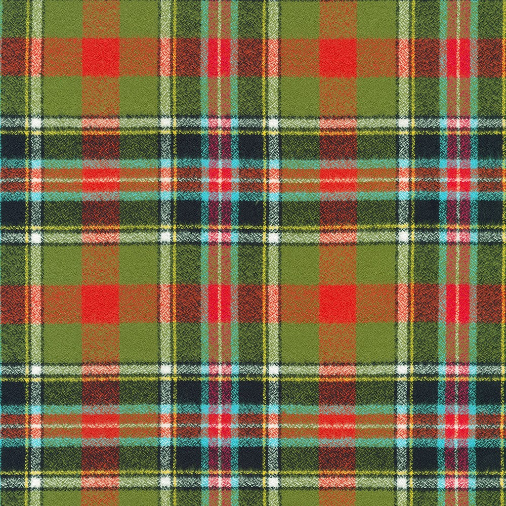 Mammoth Flannel - Park, 1/4 yard