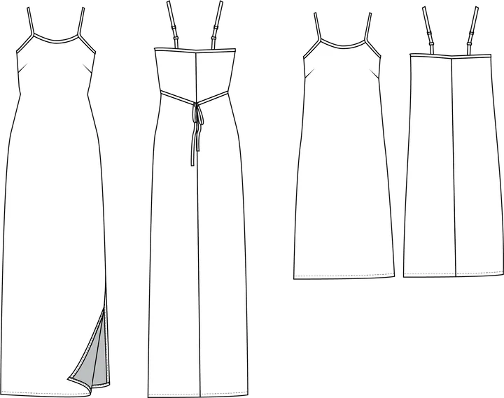 Friday Pattern Company - Saltwater Slip Dress