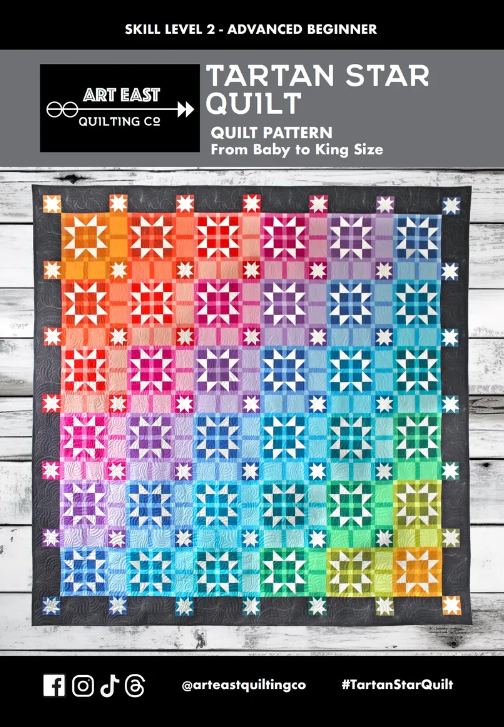 Tartan Star QUILT PATTERN