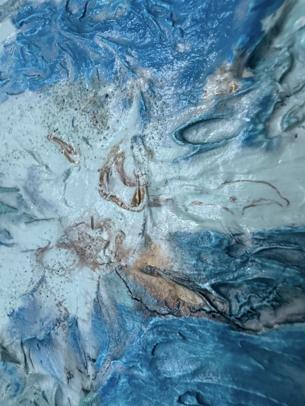 Dans l'air, entre la pluie