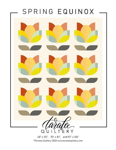 Spring Equinox Quilt Pattern by Taralee Quiltery