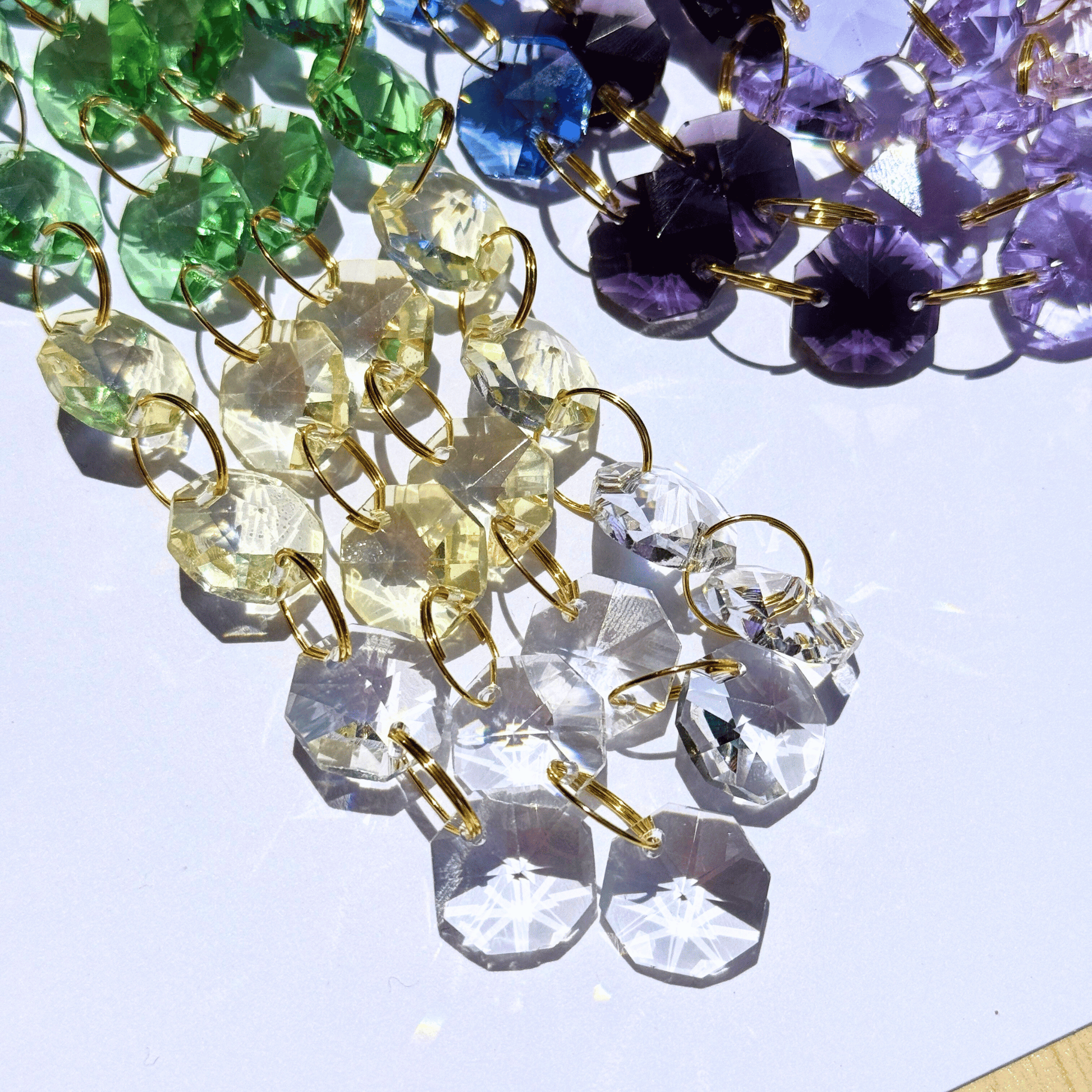 Capteur de soleil prisme en cascade