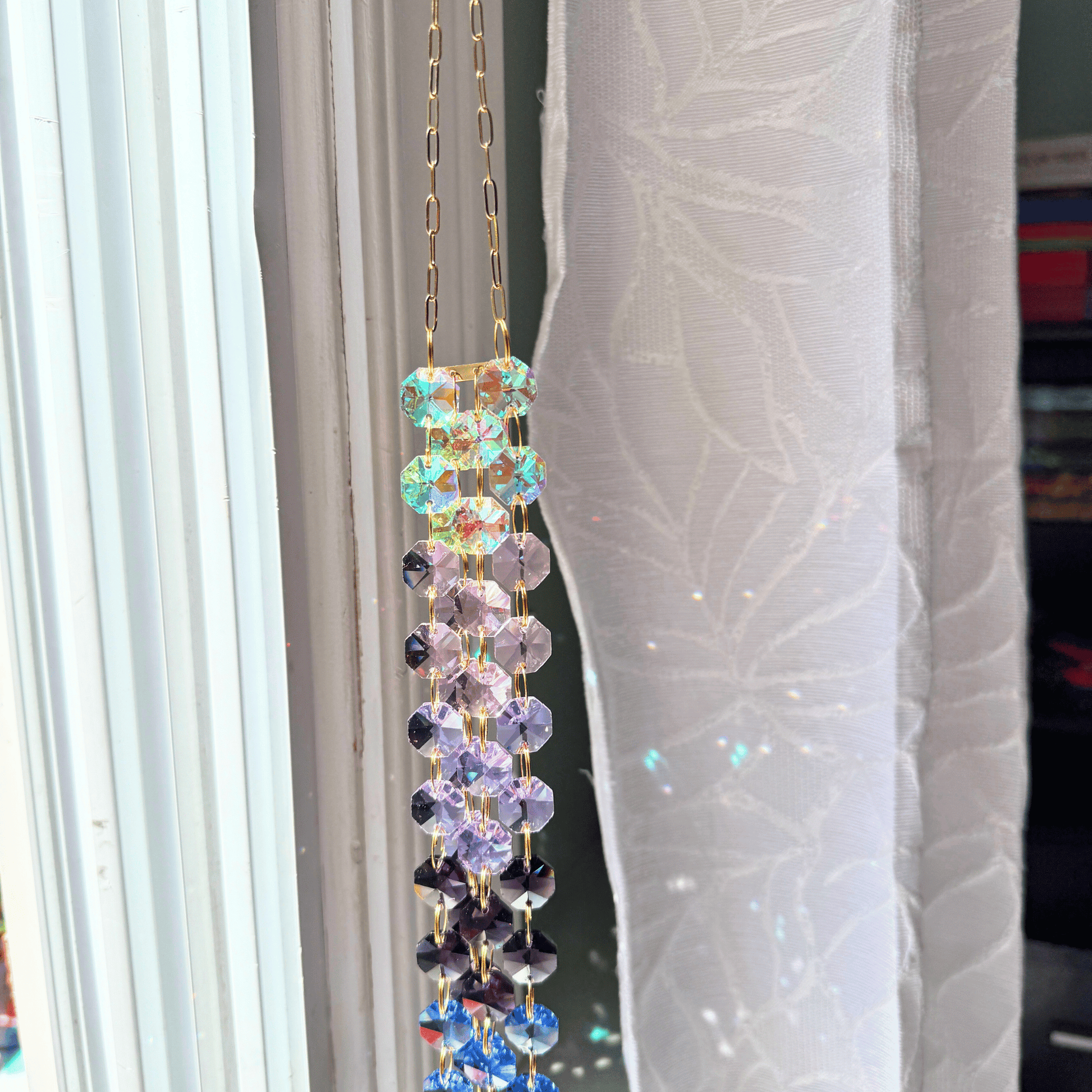 Capteur de soleil prisme en cascade