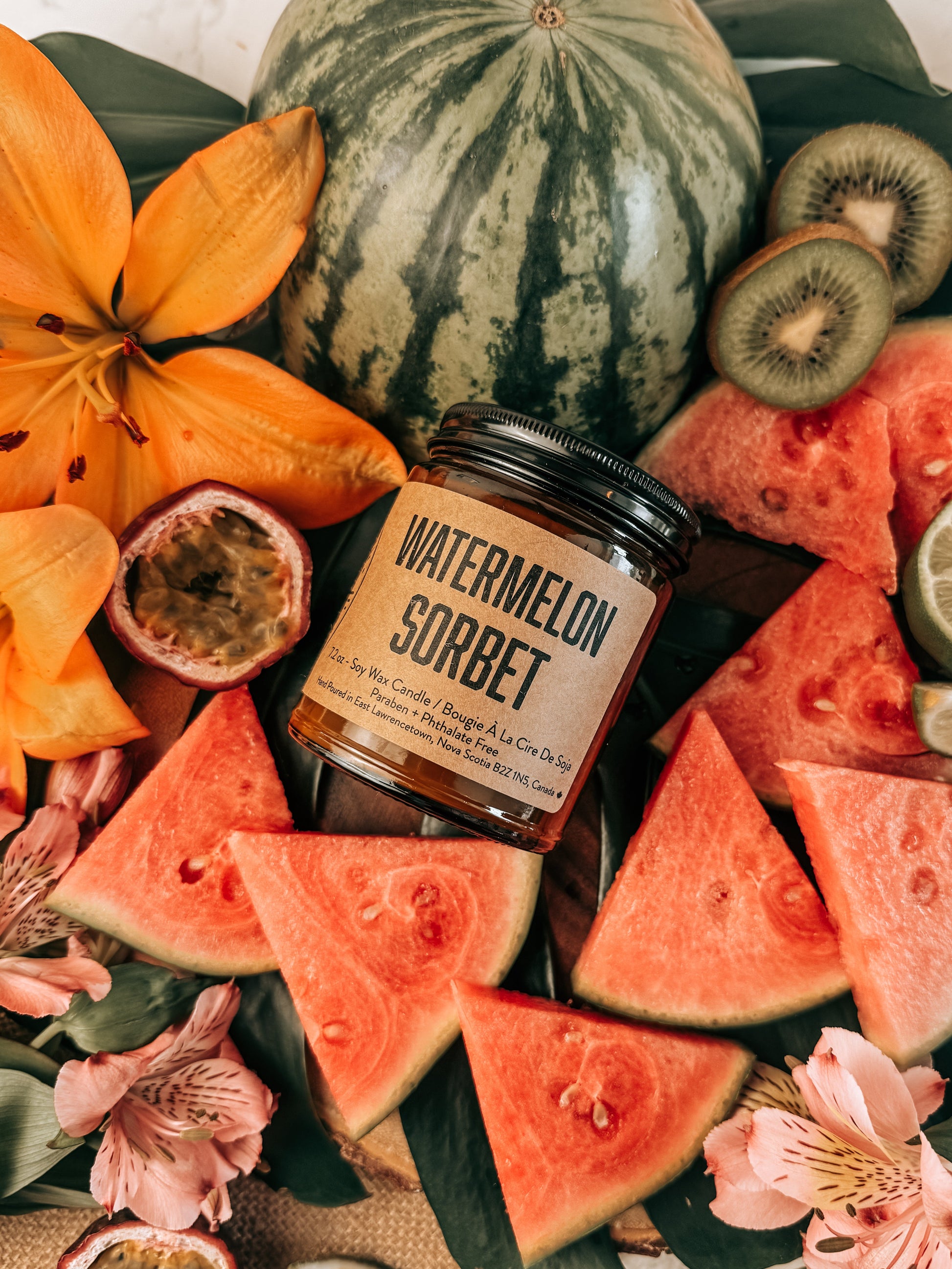 SORBET À LA PASTÈQUE