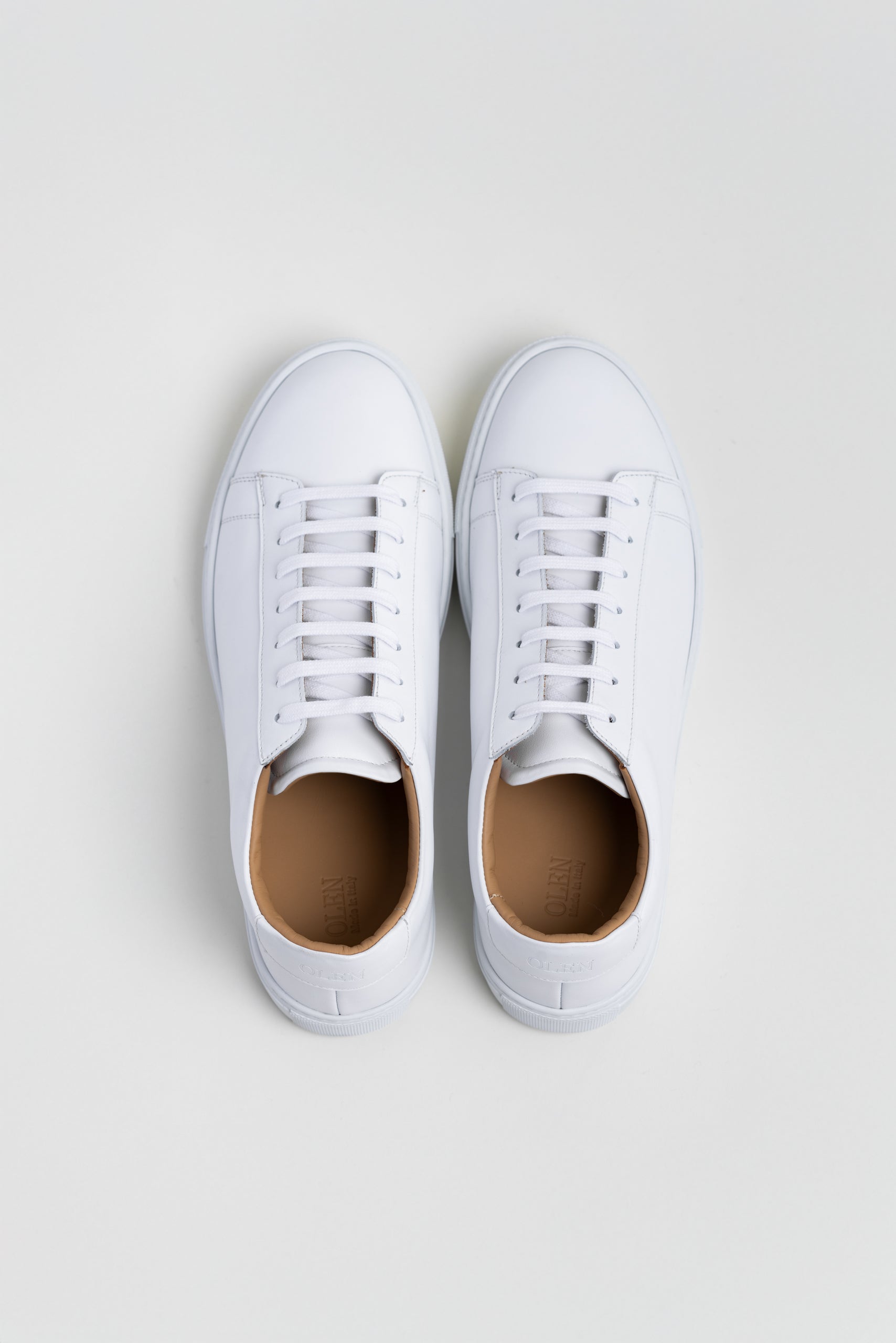 White Calfskin Città Sneaker