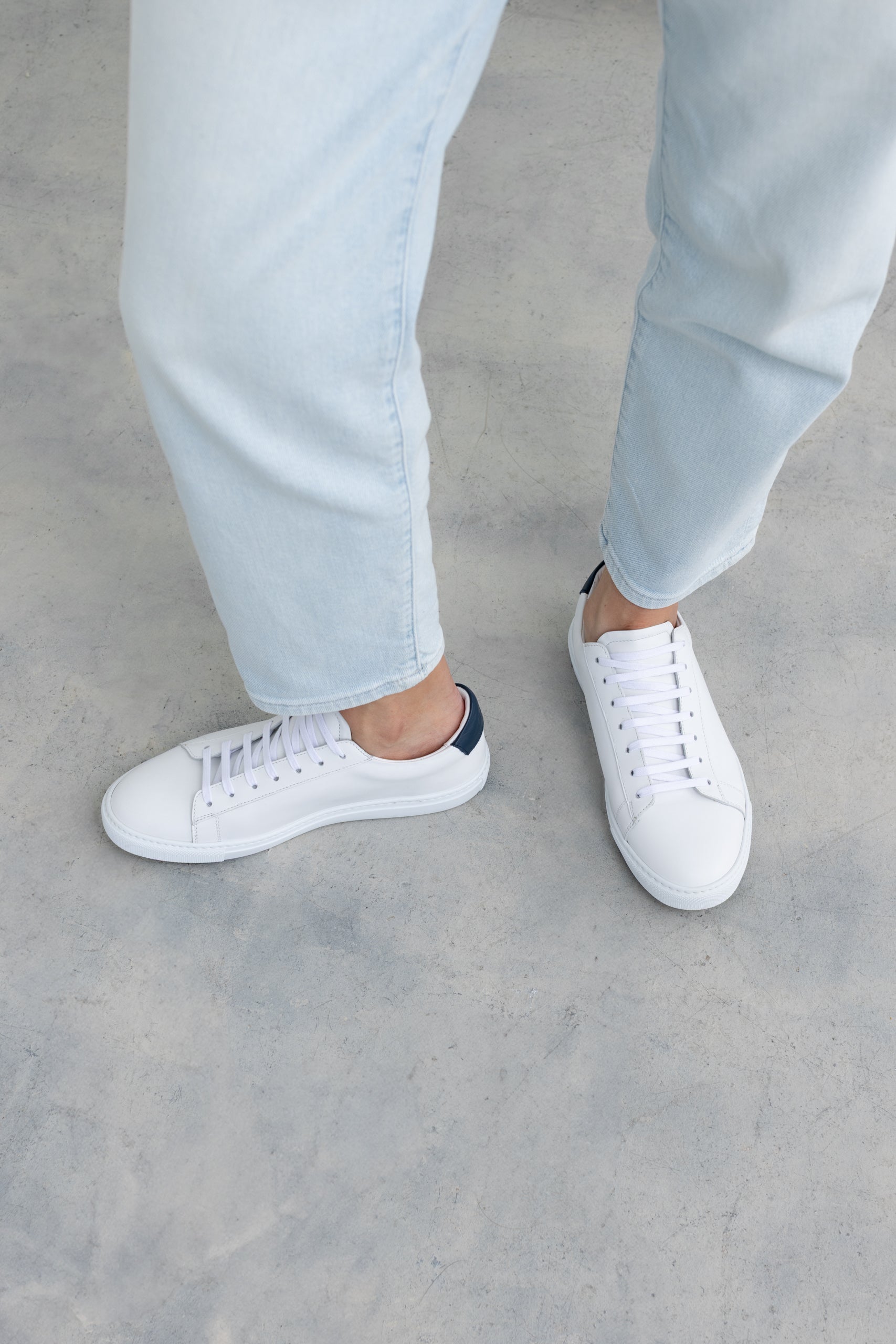 White SoftCalf Città Sneaker