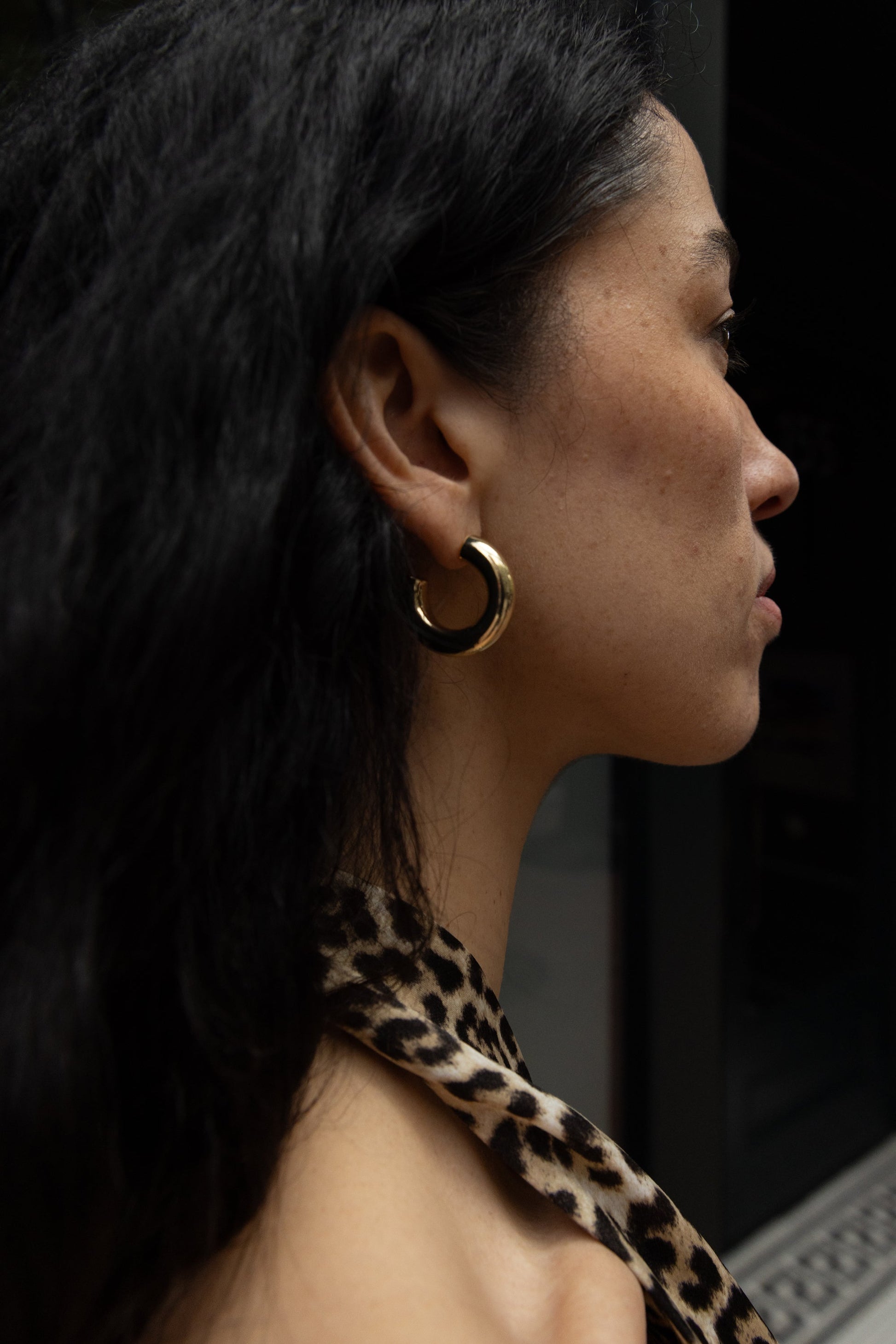 BOUCLES D'OREILLES CRÉOLES ÉPAISSES