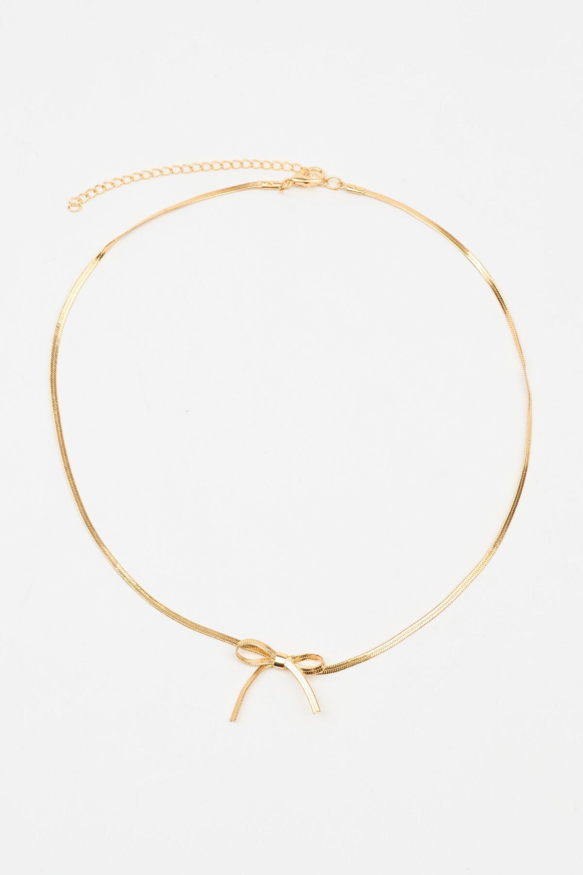 Collier nœud en chaîne serpent