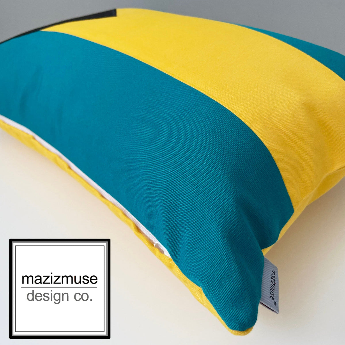 Housse de coussin Sunbrella® drapeau des Bahamas, housse de coussin d'extérieur bahaméen