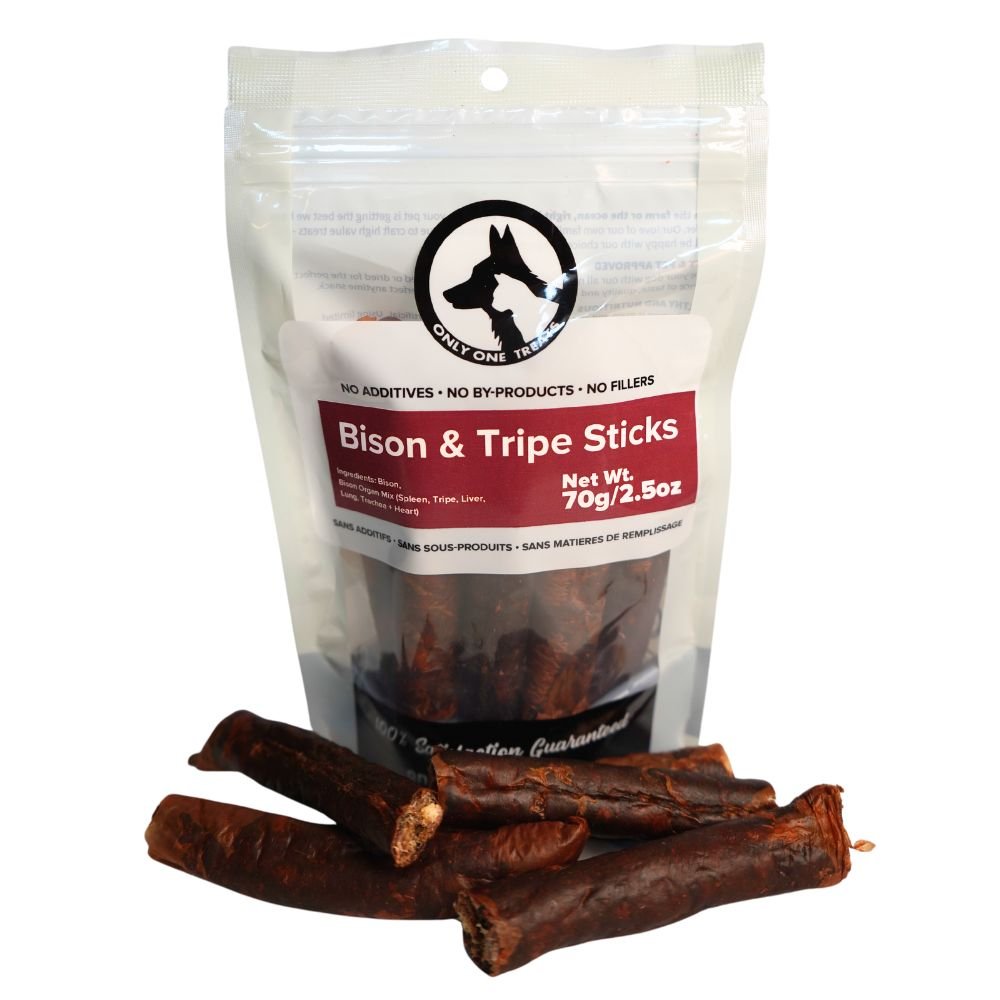 Bâtonnets de bison et tripes 70 g