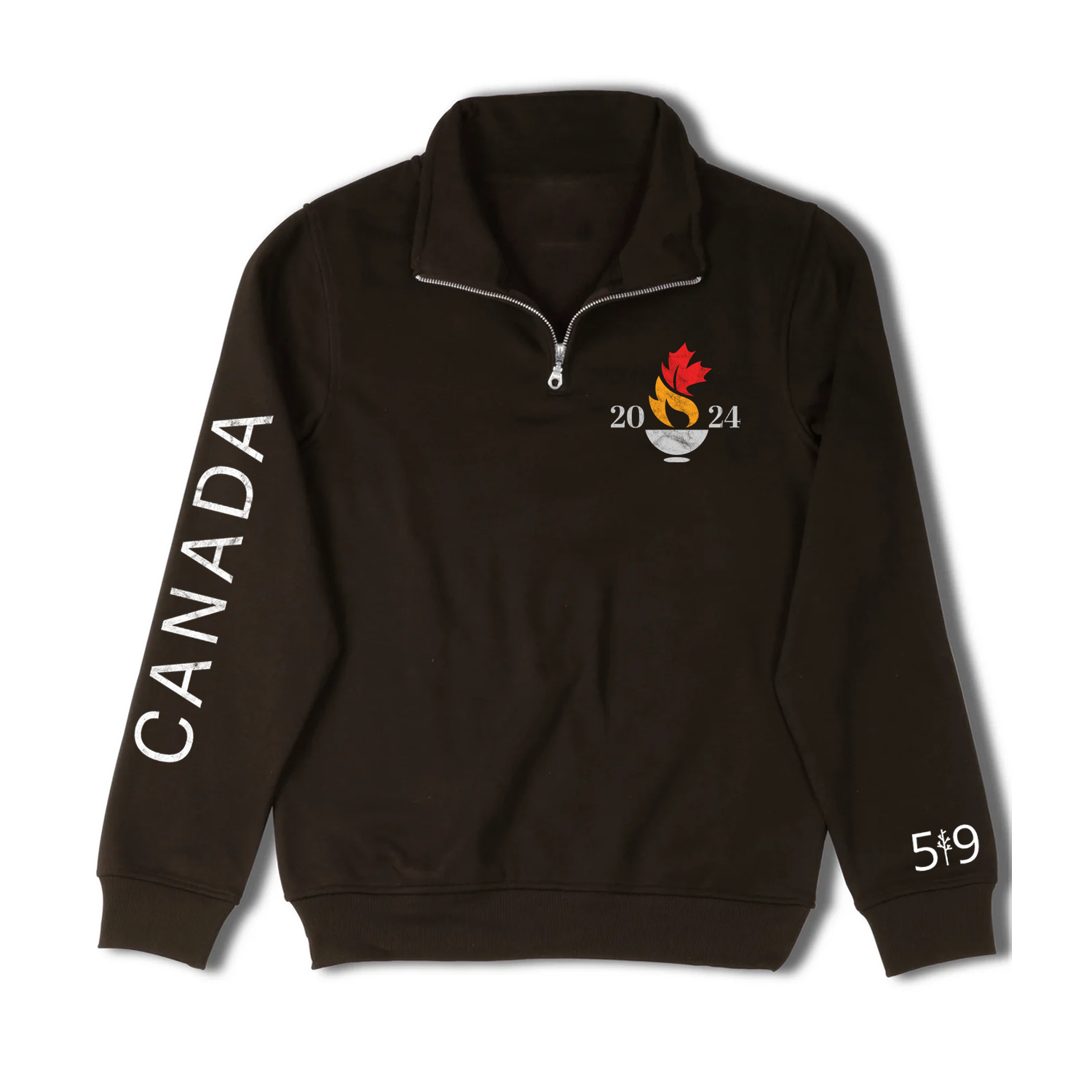ÉQUIPE CANADA 1/4 ZIP (JEUNESSE)