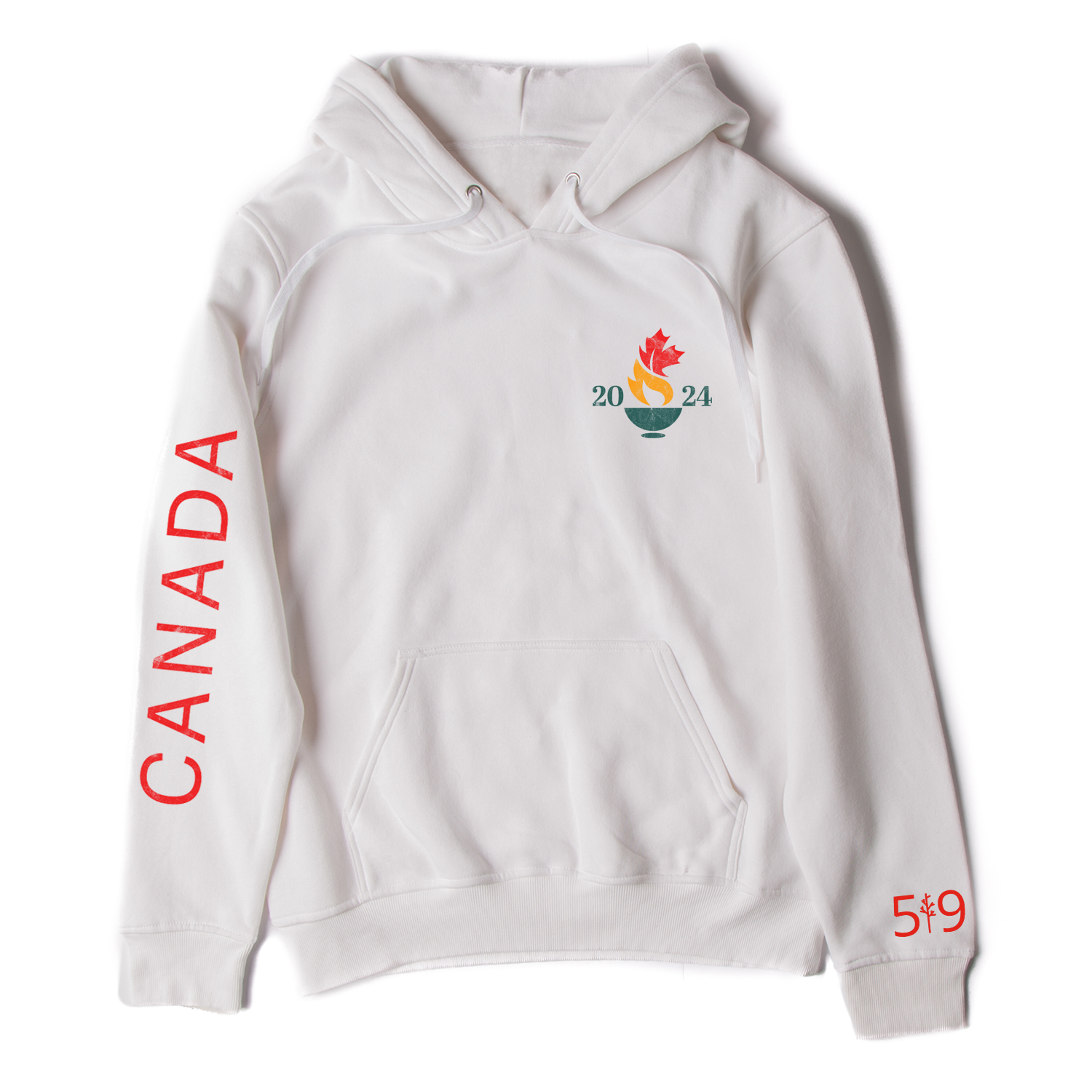 SWEAT À CAPUCHE ÉQUIPE CANADA (JEUNESSE)