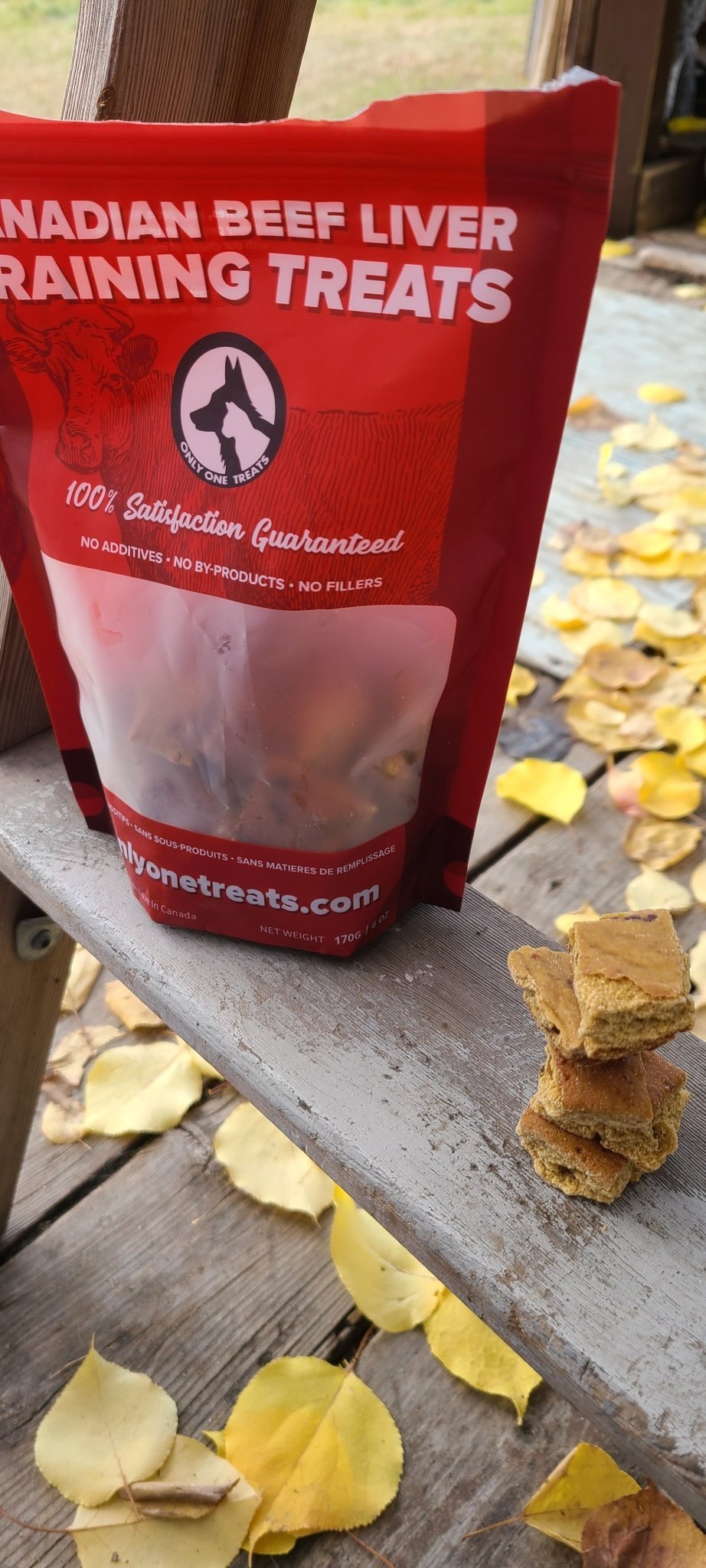 Friandises d'entraînement au foie de bœuf canadien 170 g